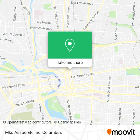 Mkc Associate Inc map