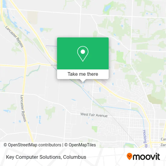 Key Computer Solutions map