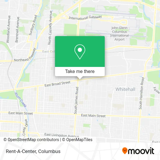 Rent-A-Center map