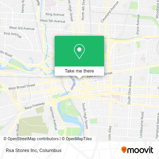 Rsa Stores Inc map