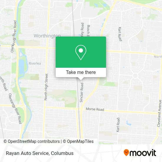 Rayan Auto Service map