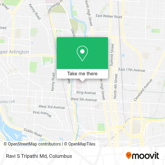 Ravi S Tripathi Md map