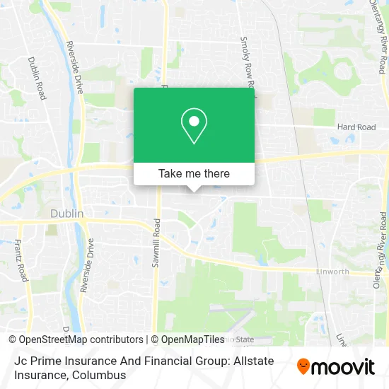 Jc Prime Insurance And Financial Group: Allstate Insurance map