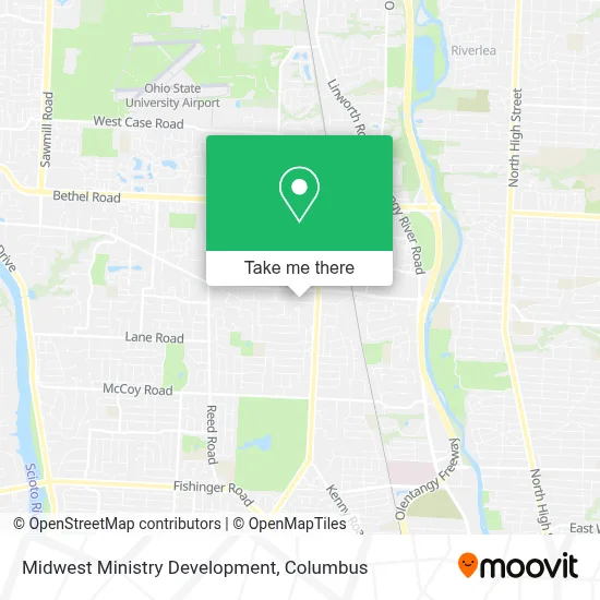 Midwest Ministry Development map