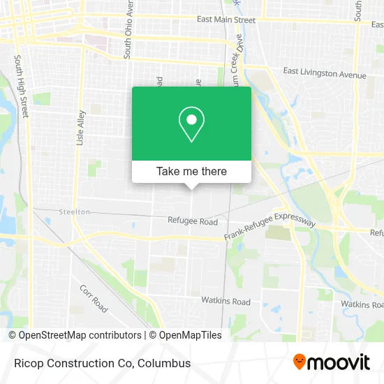 Ricop Construction Co map