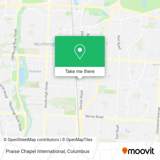 Praise Chapel International map