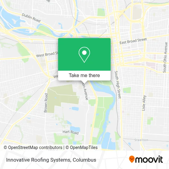 Innovative Roofing Systems map