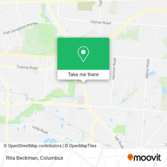 Rita Beckman map