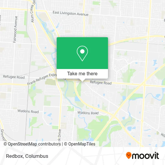 Redbox map