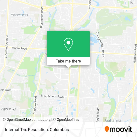 Internal Tax Resolution map