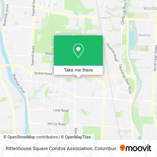 Rittenhouse Square Condos Association map