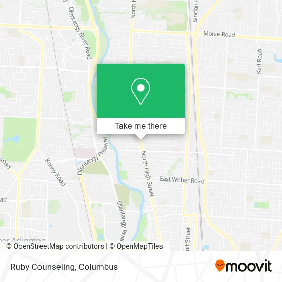 Ruby Counseling map