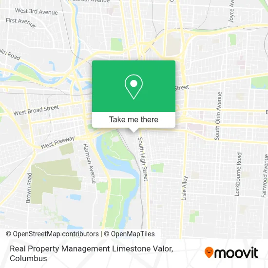 Real Property Management Limestone Valor map