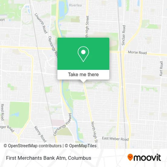 First Merchants Bank Atm map