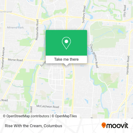 Rise With the Cream map