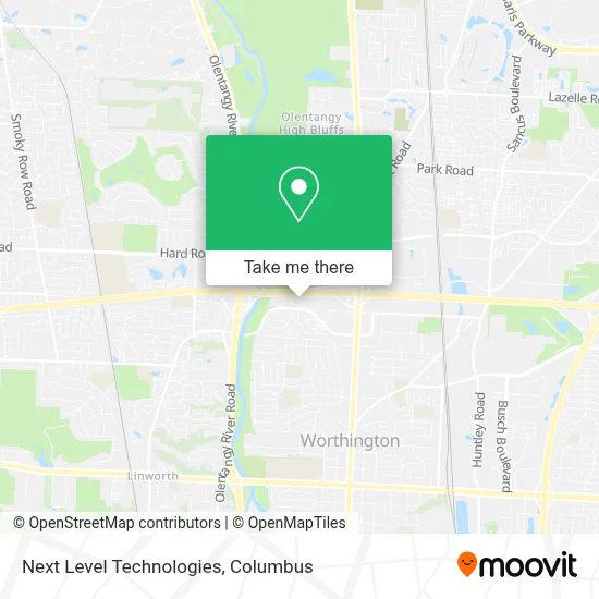 Next Level Technologies map