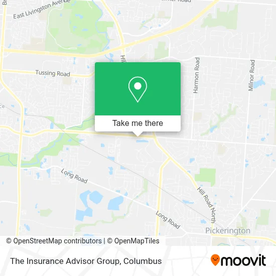 The Insurance Advisor Group map