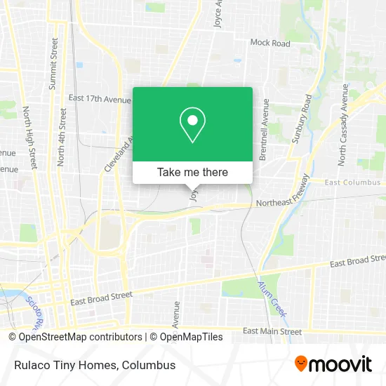 Rulaco Tiny Homes map