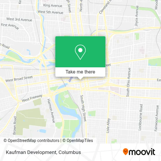 Kaufman Development map