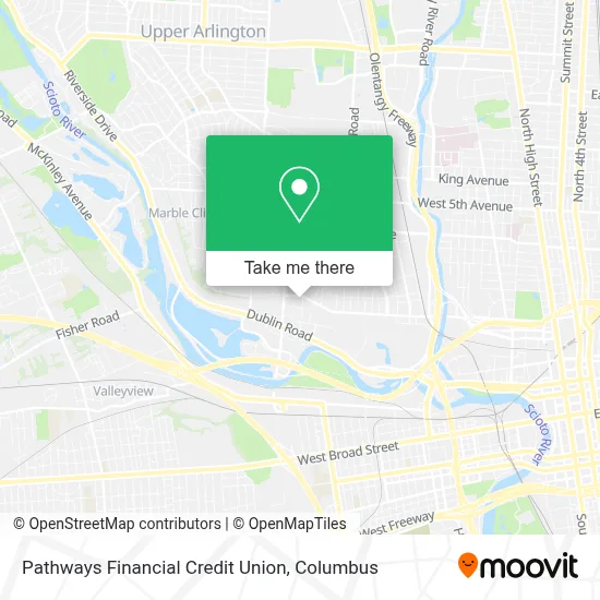 Pathways Financial Credit Union map