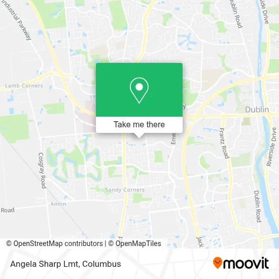 Angela Sharp Lmt map