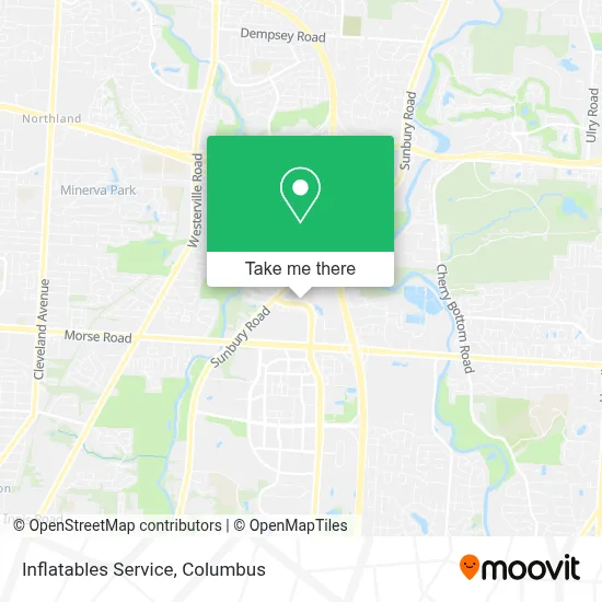 Inflatables Service map