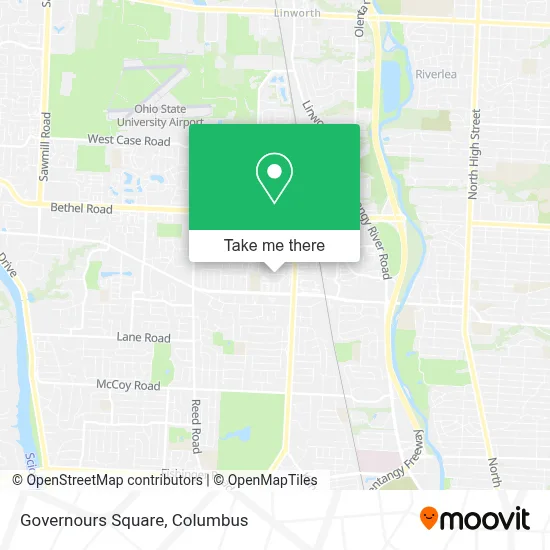 Governours Square map