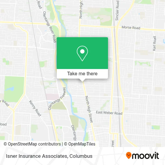 Isner Insurance Associates map