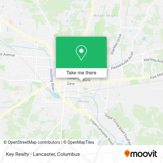 Key Realty - Lancaster map