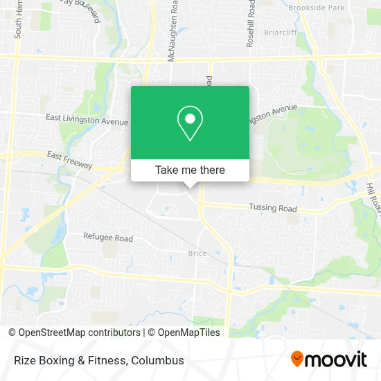 Rize Boxing & Fitness map