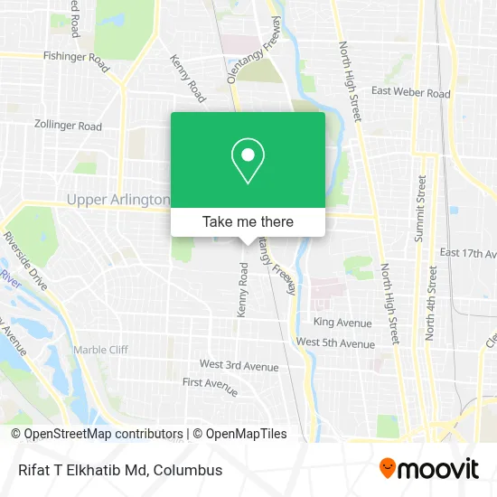 Rifat T Elkhatib Md map