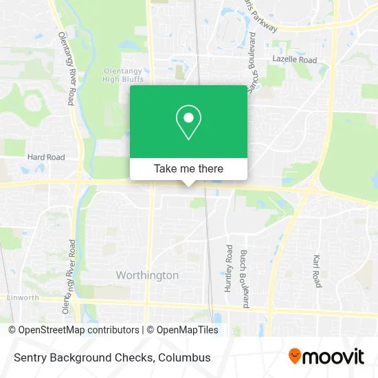 Sentry Background Checks map