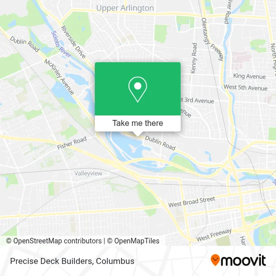 Precise Deck Builders map