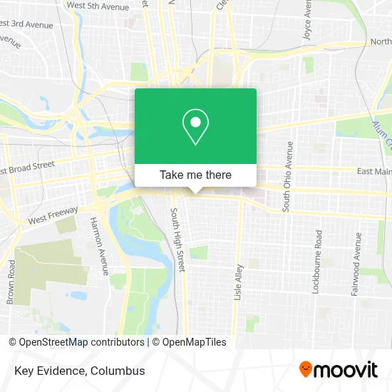 Key Evidence map