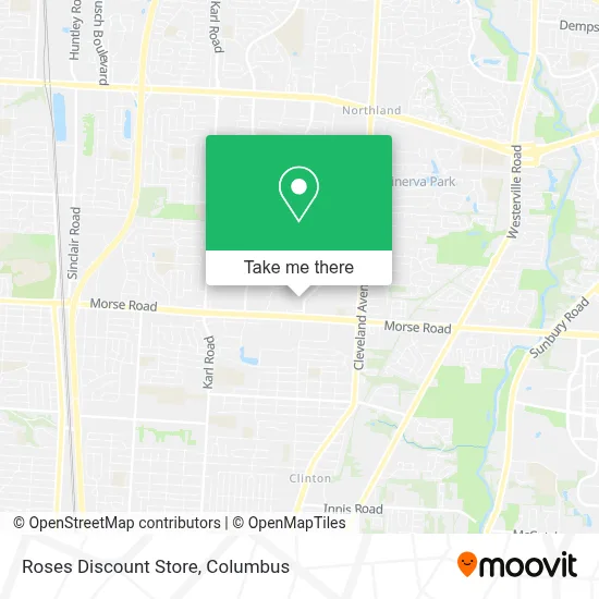 Roses Discount Store map