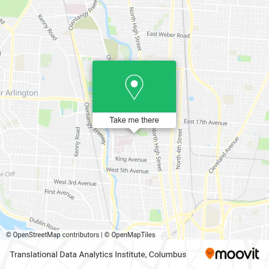 Translational Data Analytics Institute map