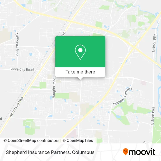 Shepherd Insurance Partners map