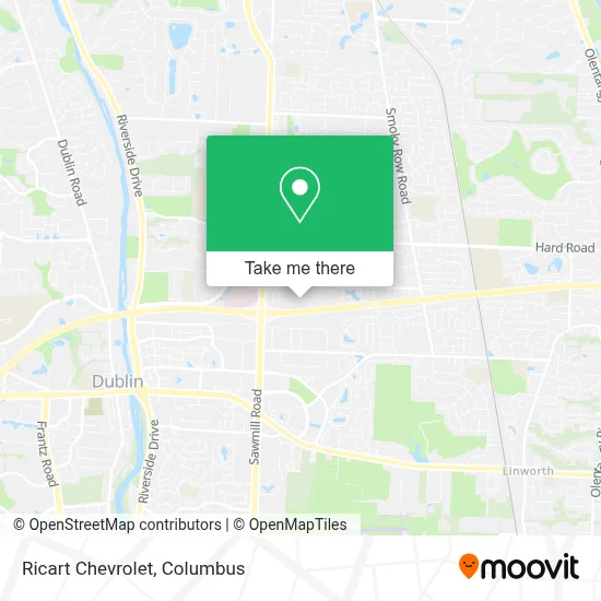 Ricart Chevrolet map
