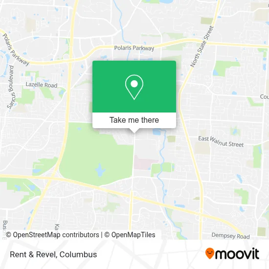 Rent & Revel map