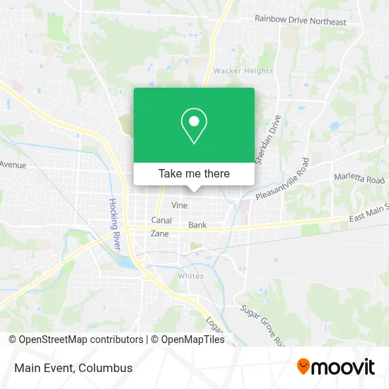 Main Event map