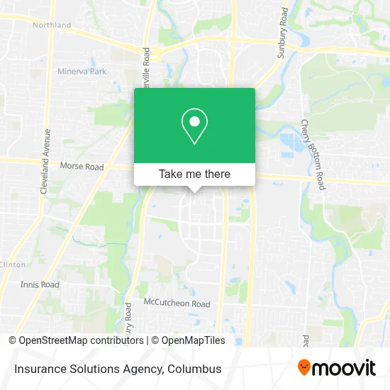Insurance Solutions Agency map