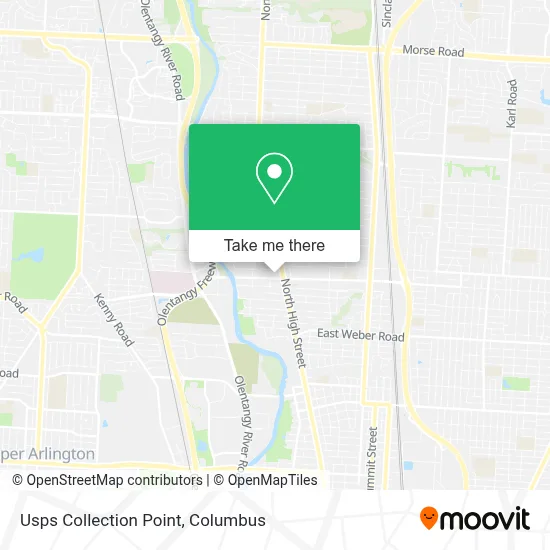 Usps Collection Point map