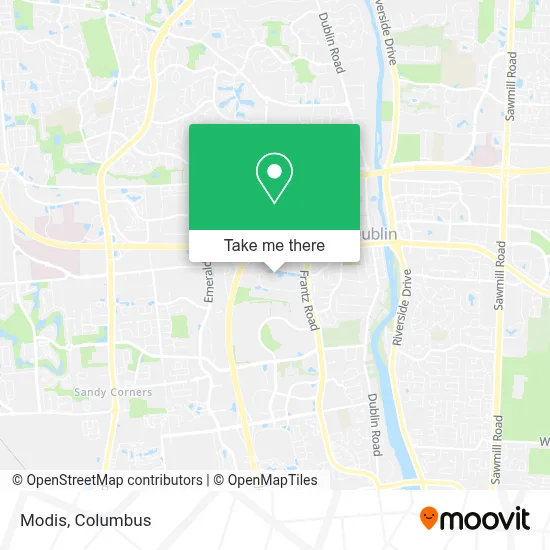 Modis map