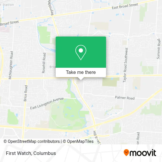 First Watch map