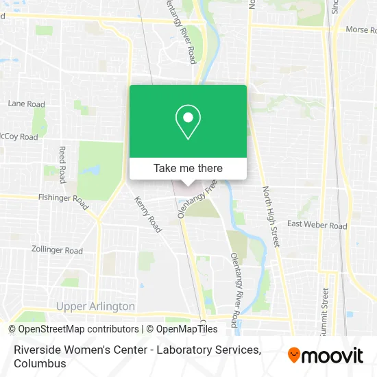 Riverside Women's Center - Laboratory Services map