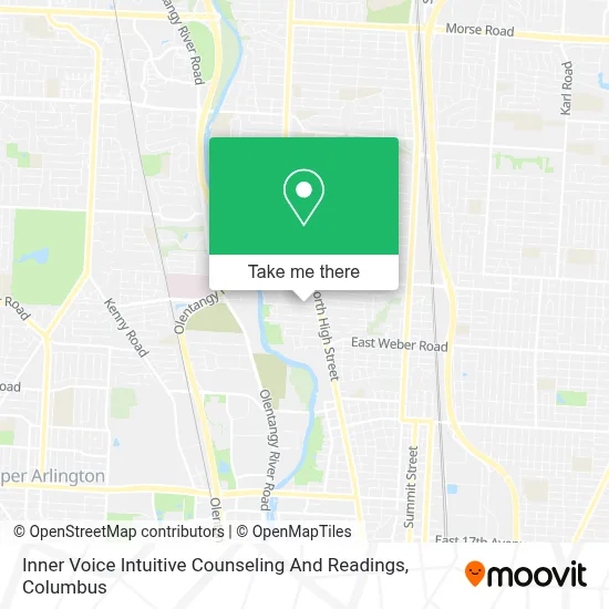Inner Voice Intuitive Counseling And Readings map