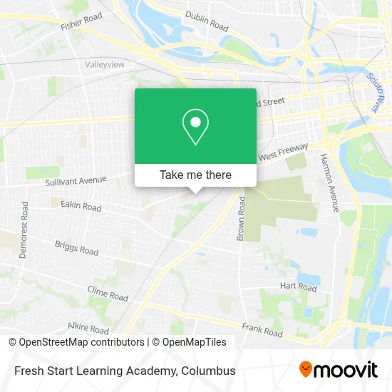 Fresh Start Learning Academy map