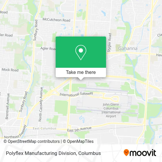 Polyflex Manufacturing Division map