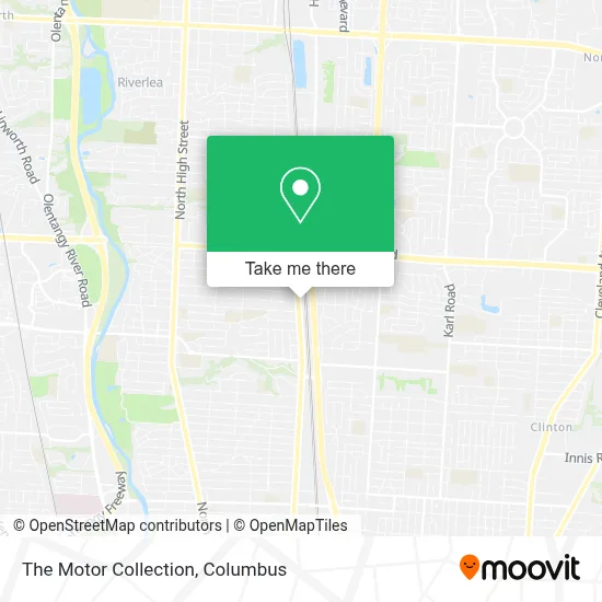 The Motor Collection map