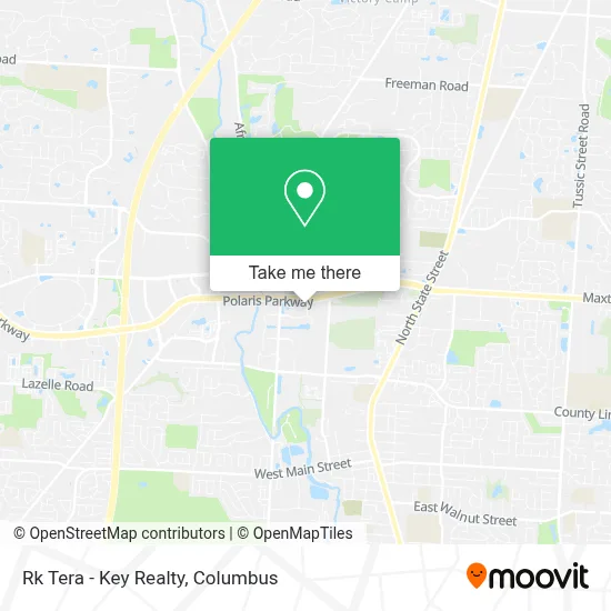 Rk Tera - Key Realty map